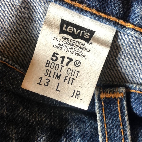 Hand painted 517 Levi’s (with DMB fire dancer) - Picture 3 of 5